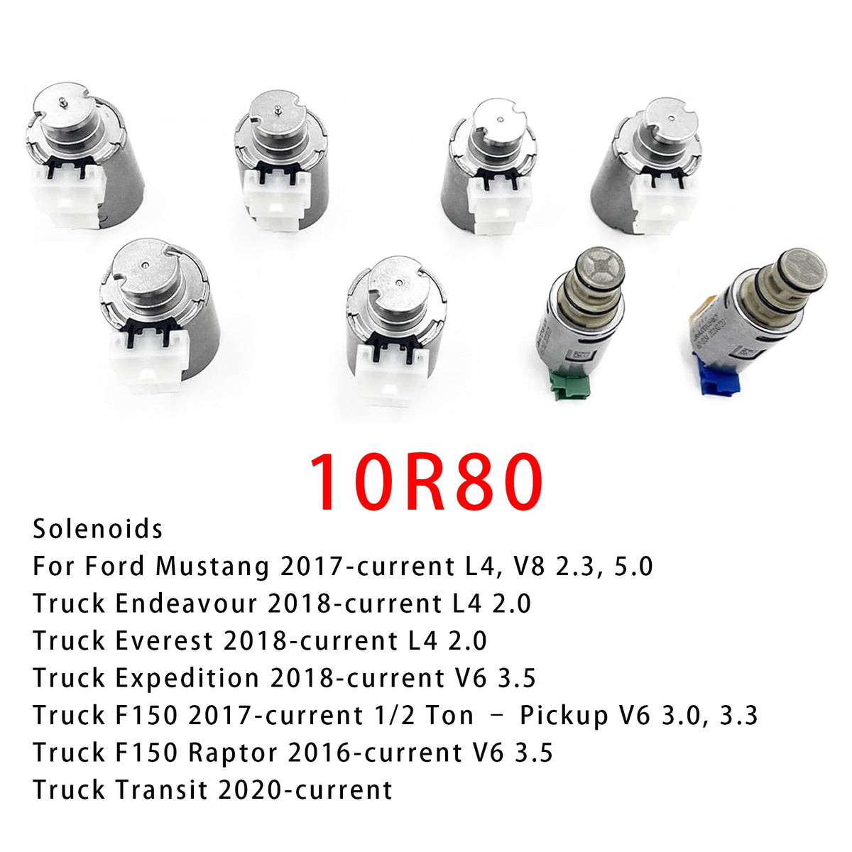 8PCS 10R80 Automatic Transmission Solenoid Kit For Ford F150