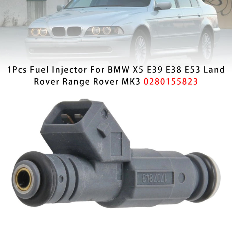 BMW X5 E39 E38 E53 Land Rover Range Rover MK3 0280155823 1PCS Fuel Injector