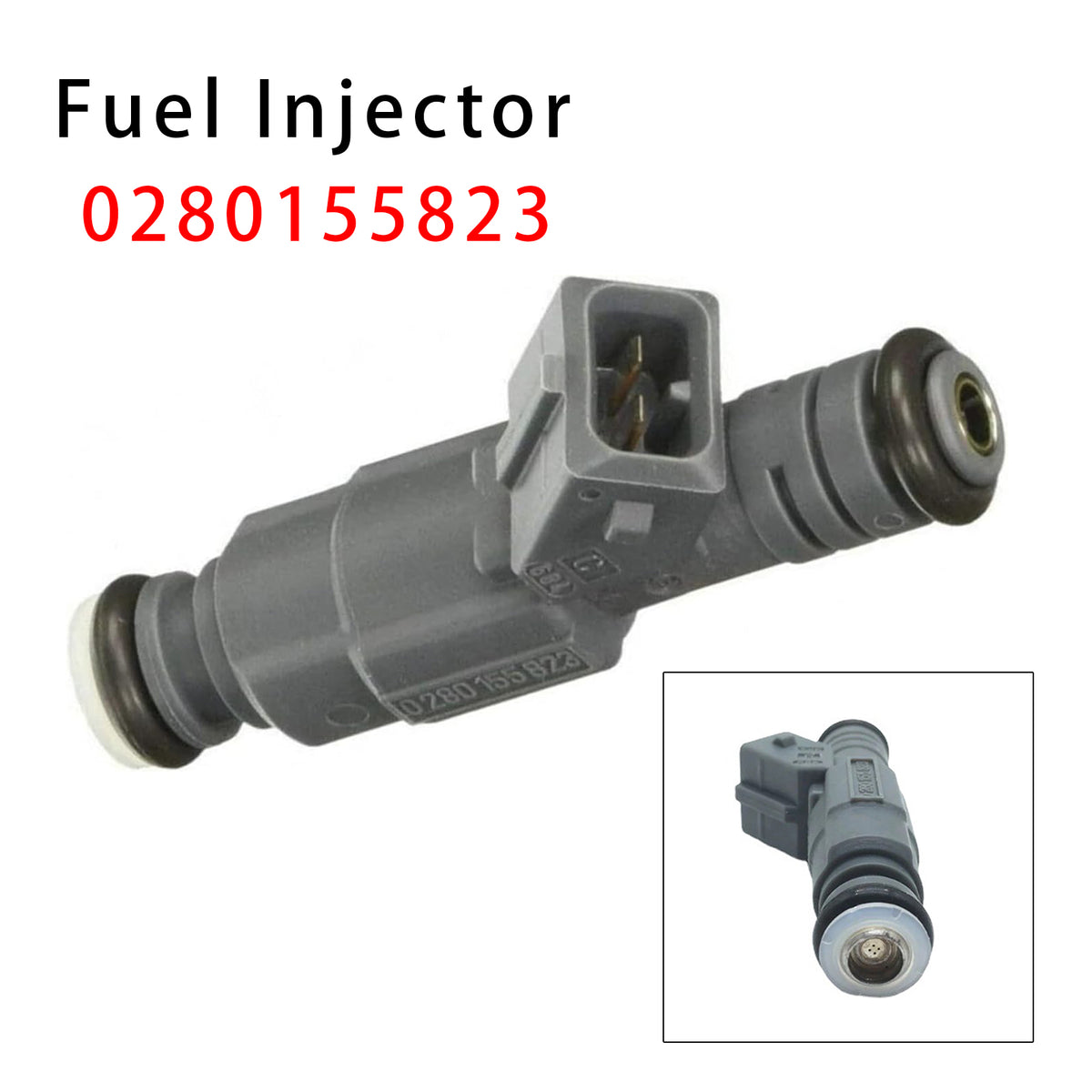 BMW X5 E39 E38 E53 Land Rover Range Rover MK3 0280155823 1PCS Fuel Injector