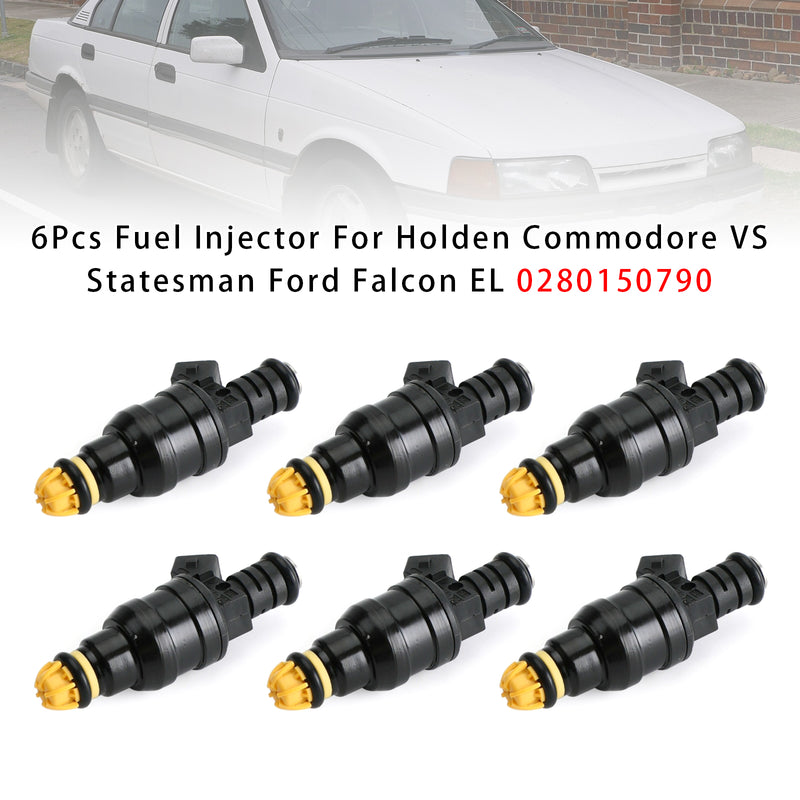 Holden Commodore VS Statesman Ford Falcon EL 0280150790 6PCS Fuel Injector