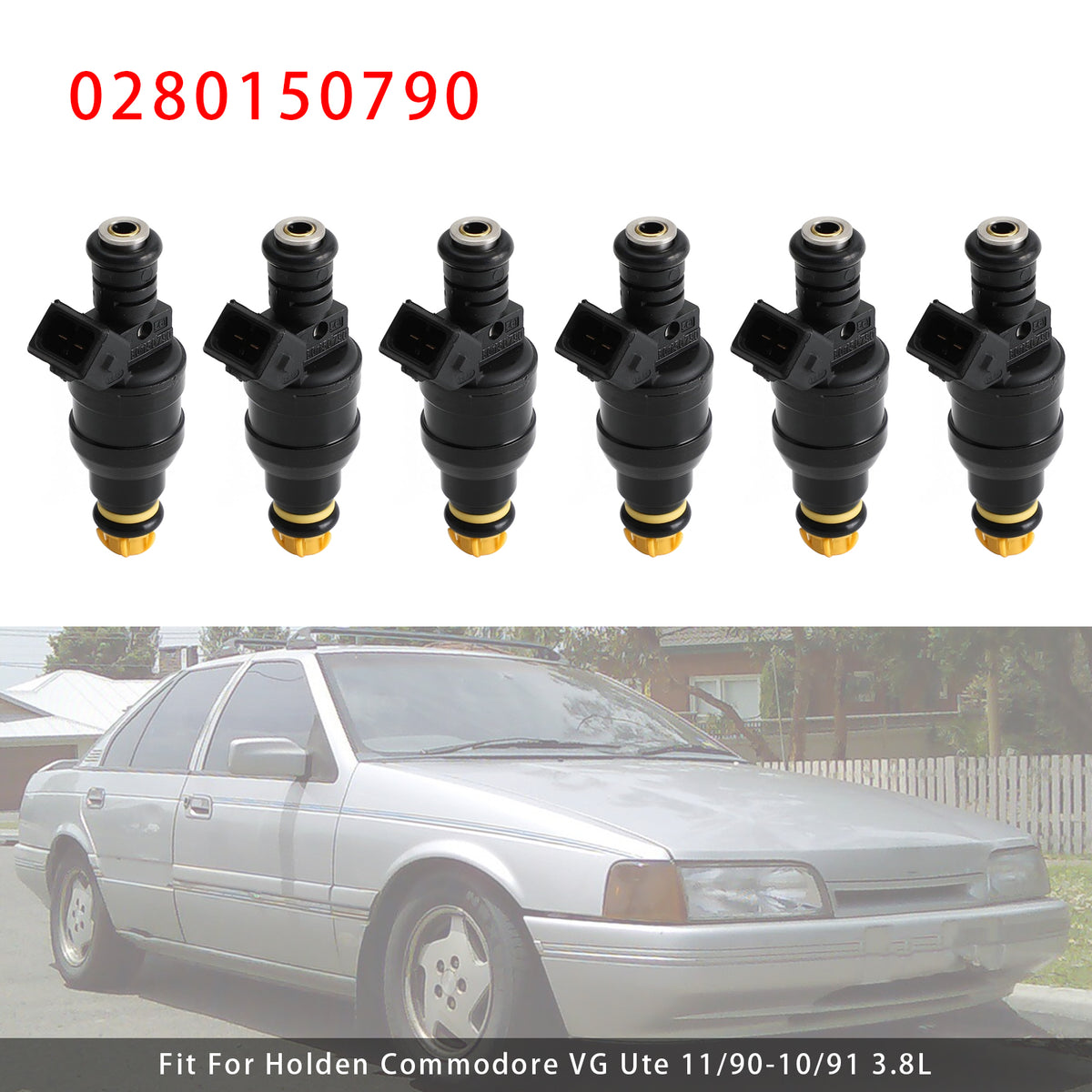 Holden Commodore VS Statesman Ford Falcon EL 0280150790 6PCS Fuel Injector