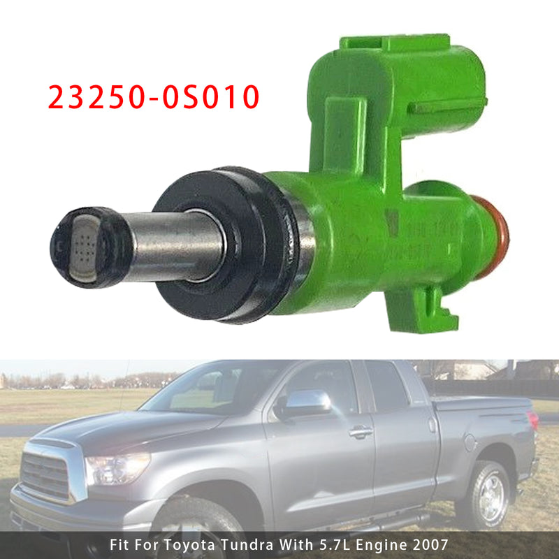Toyota Tundra 5.7L V8 2007 23250-0S010 1PCS Fuel Injector