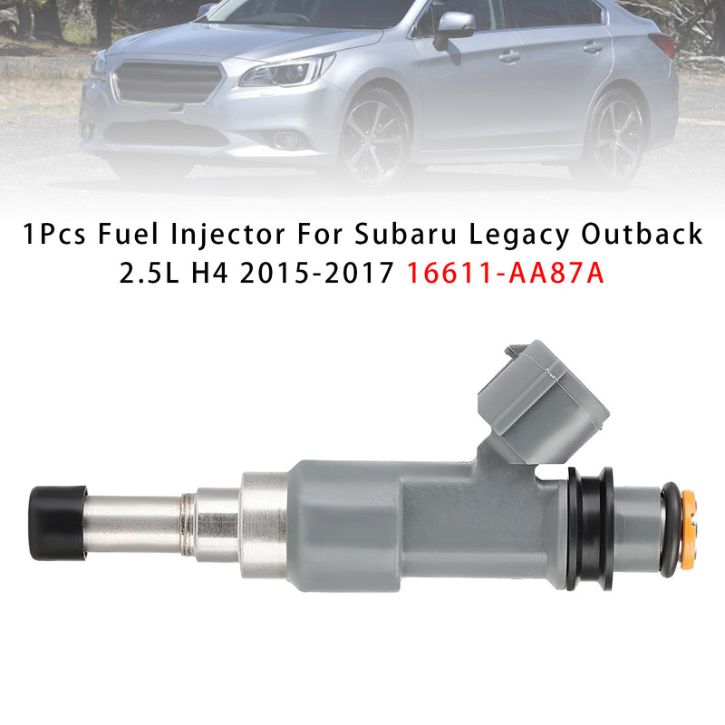 Subaru Legacy Outback 2.5L H4 2015-2017 16611-AA87A 1PCS Fuel Injector