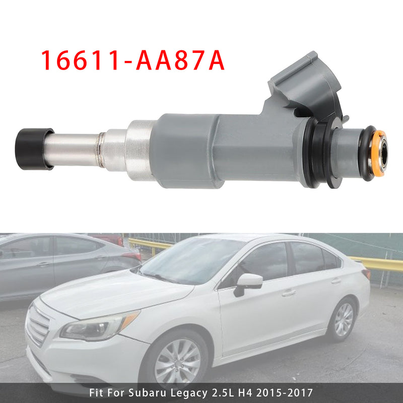 Subaru Legacy Outback 2.5L H4 2015-2017 16611-AA87A 1PCS Fuel Injector
