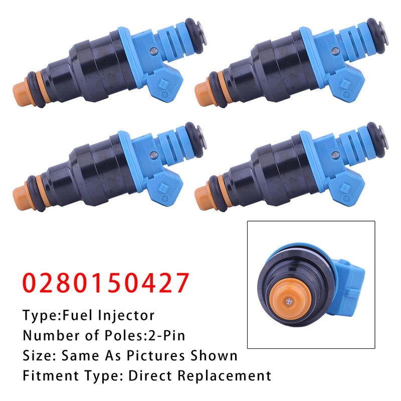 Opel Astra Cavalier Calibra 2.0L 0280150427 4PCS Fuel Injector