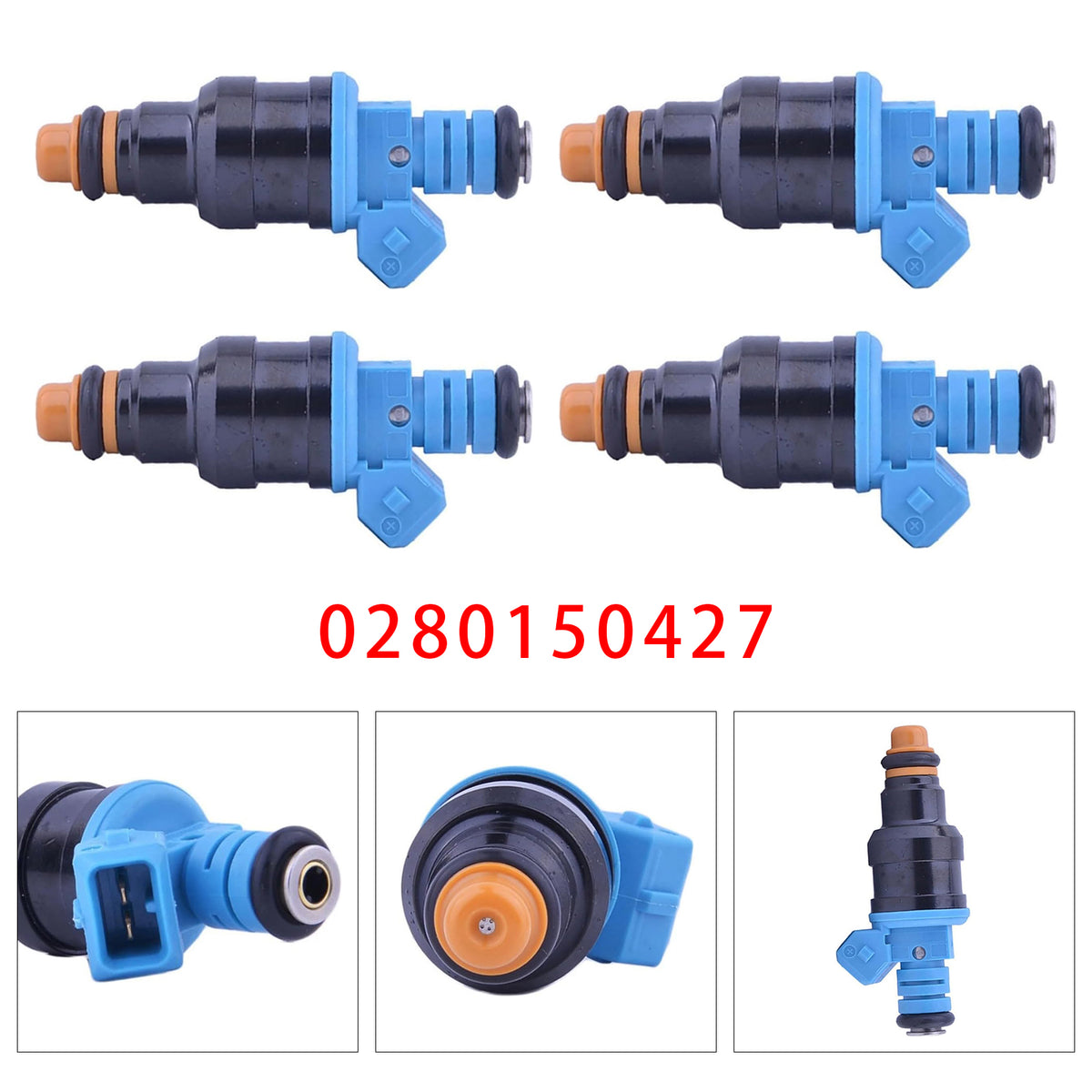 Opel Astra Cavalier Calibra 2.0L 0280150427 4PCS Fuel Injector