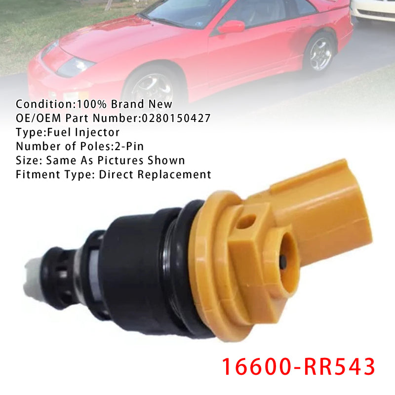 Nissan Silvia SR20DET S13 14 15 Skyline R33 16600-RR543 1PCS Fuel Injector
