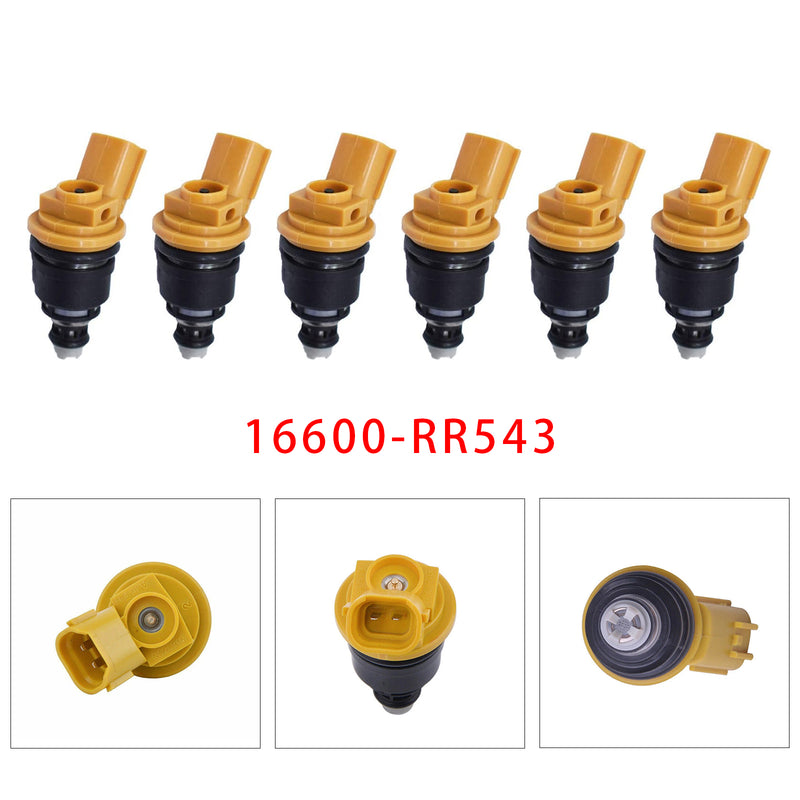Nissan Silvia SR20DET S13 14 15 Skyline R33 16600-RR543 6PCS Fuel Injector