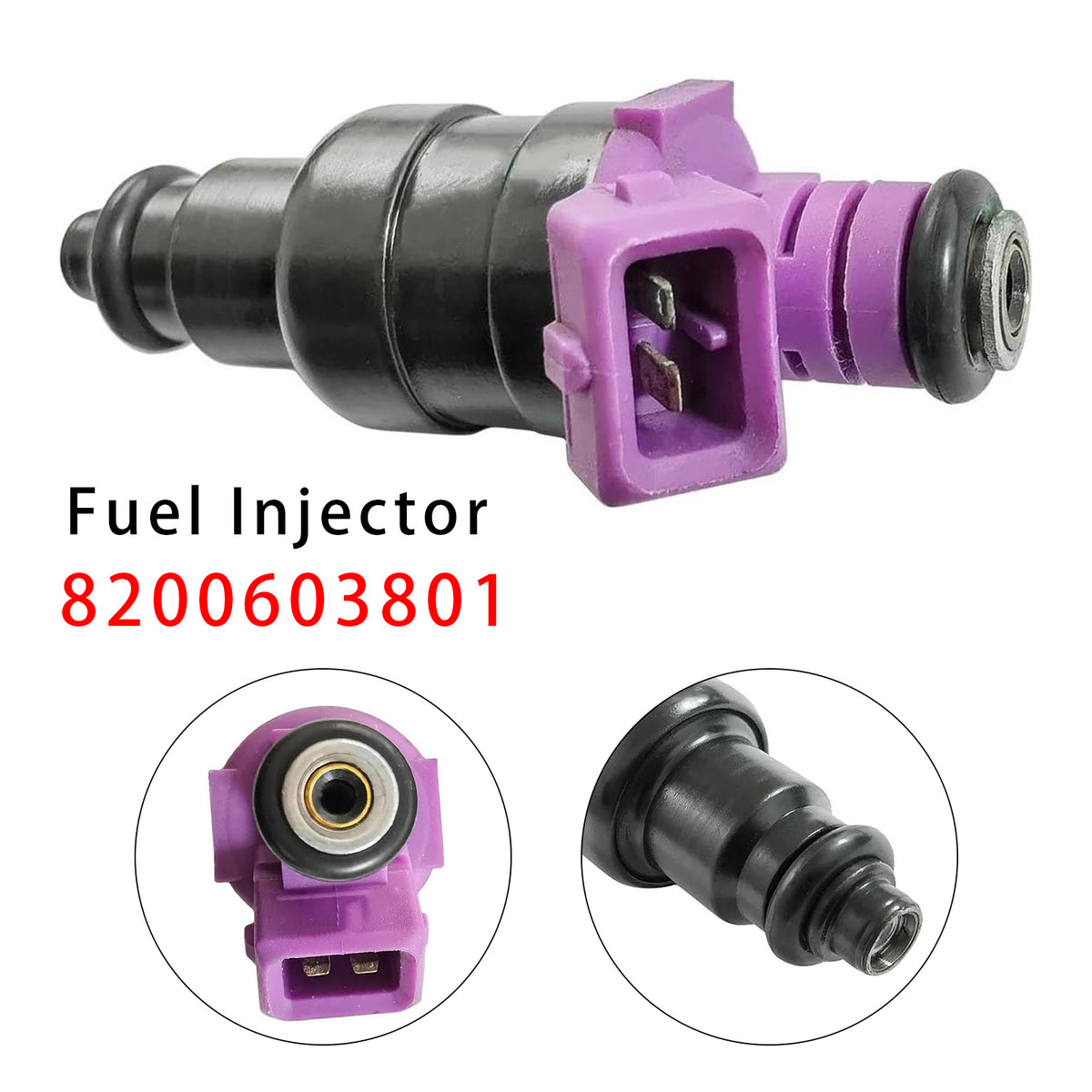 Renault Clio Kangoo Twingo 1.1 1.2 1.6 8200603801 873774 1PCS Fuel Injector