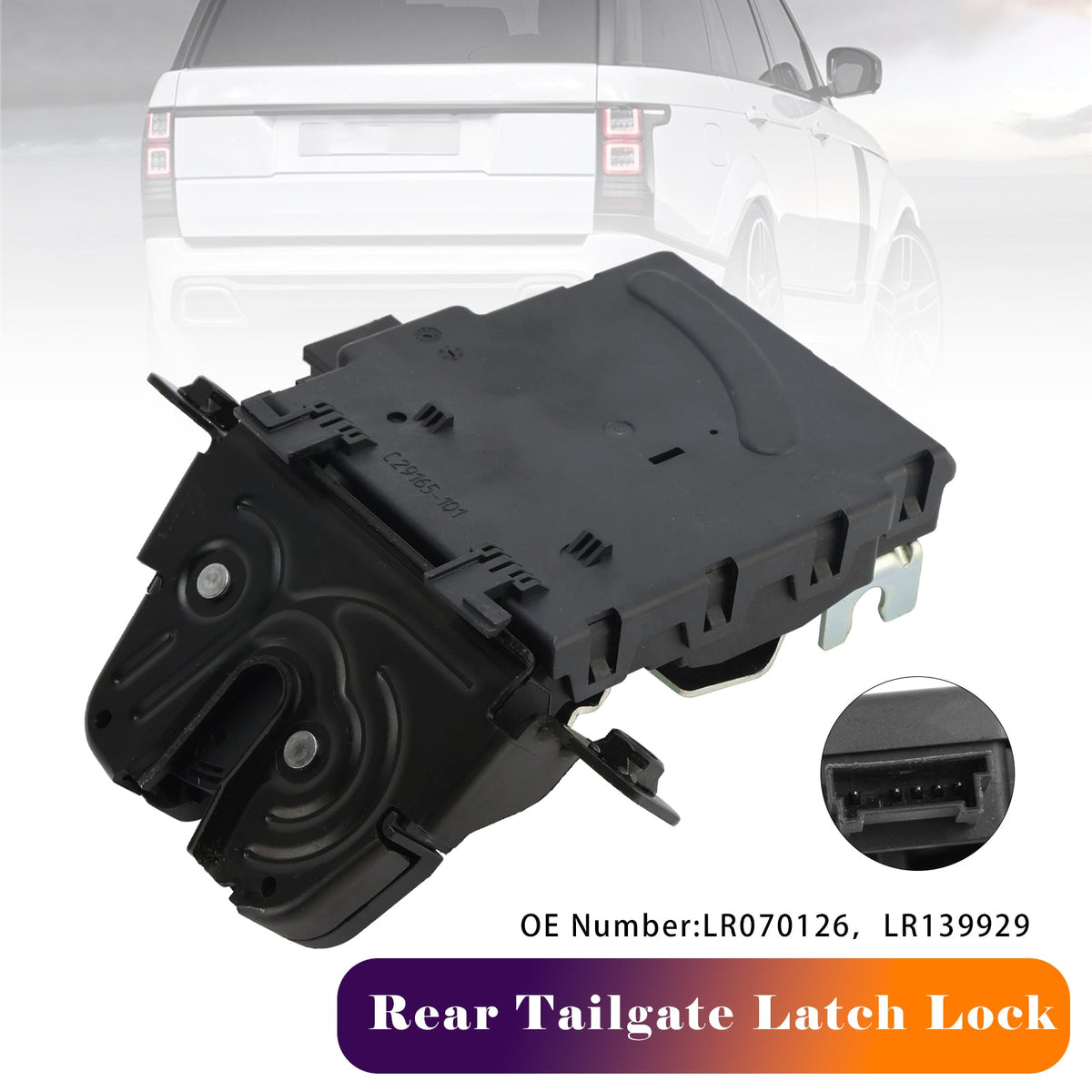Rear Tailgate Latch Lock LR070126 For Range Rover Sport L494 Evoque L551