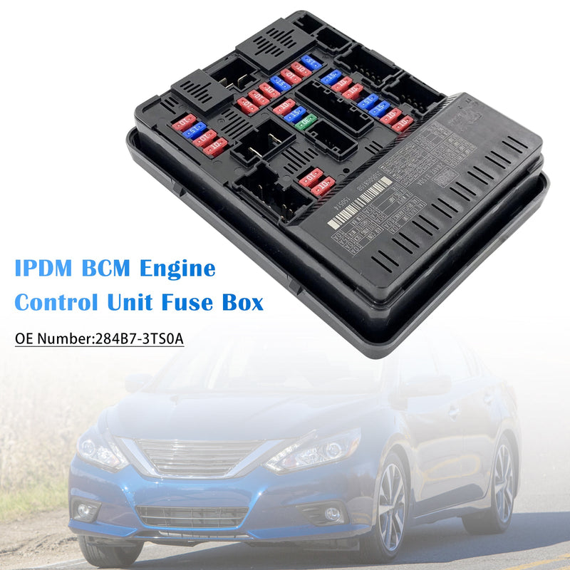 IPDM BCM Engine Control Unit Fuse Box 284B7-3TS0A for Nissan Altima 2013-2018