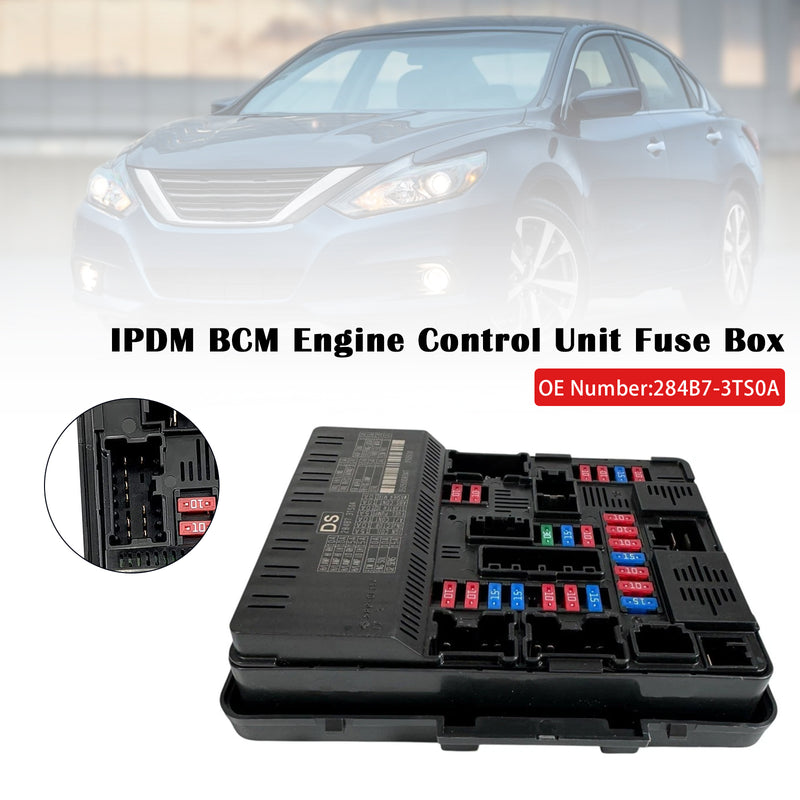 Nissan Altima 2013-2018 IPDM BCM Engine Control Unit Fuse Box 284B7-3TS0A