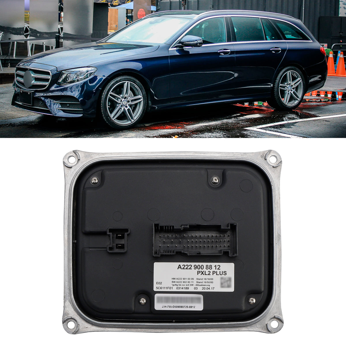 Mercedes Benz W222/W213/W238 Headlight Ballast Control Module A2229008812