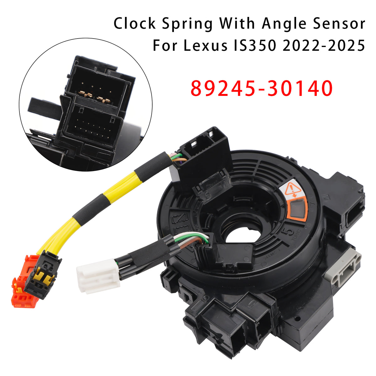 Lexus IS350 2022-2025 Clock Spring With Angle Sensor 89245-30140
