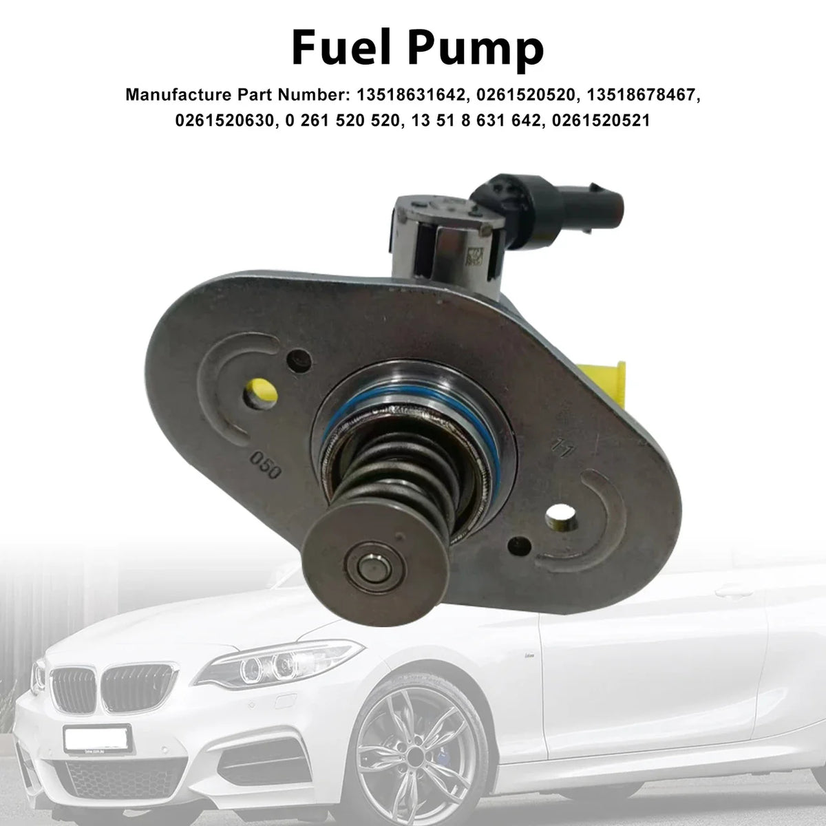 M140i, M240i, 340i, 440i 0261520521 High Pressure Fuel Pump
