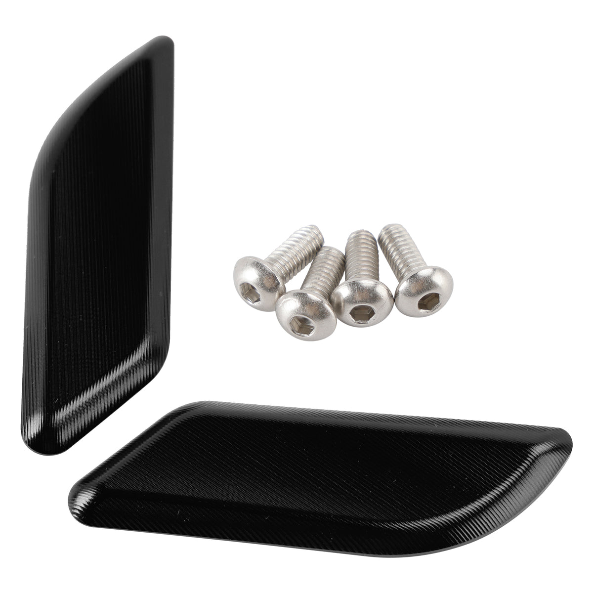 Ducati 959 1299 Panigale 2015-2019 Billet Black Mirror Block Off Plates