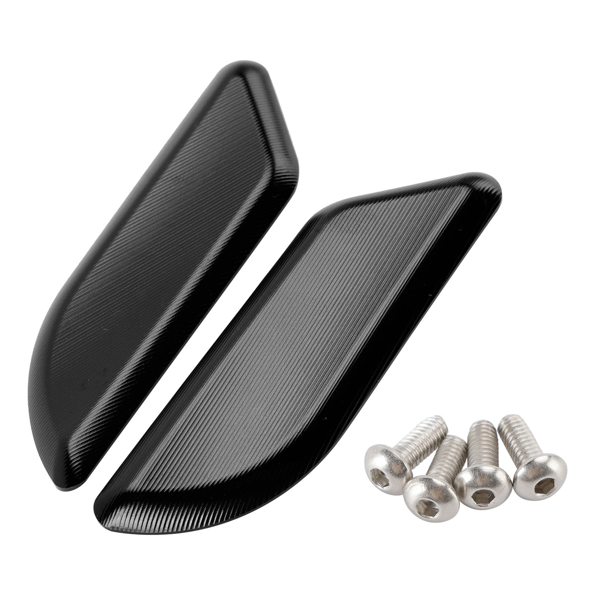Ducati 959 1299 Panigale 2015-2019 Billet Black Mirror Block Off Plates