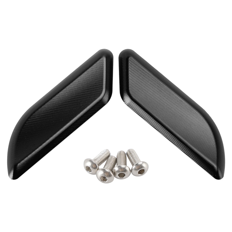 Ducati 959 1299 Panigale 2015-2019 Billet Black Mirror Block Off Plates