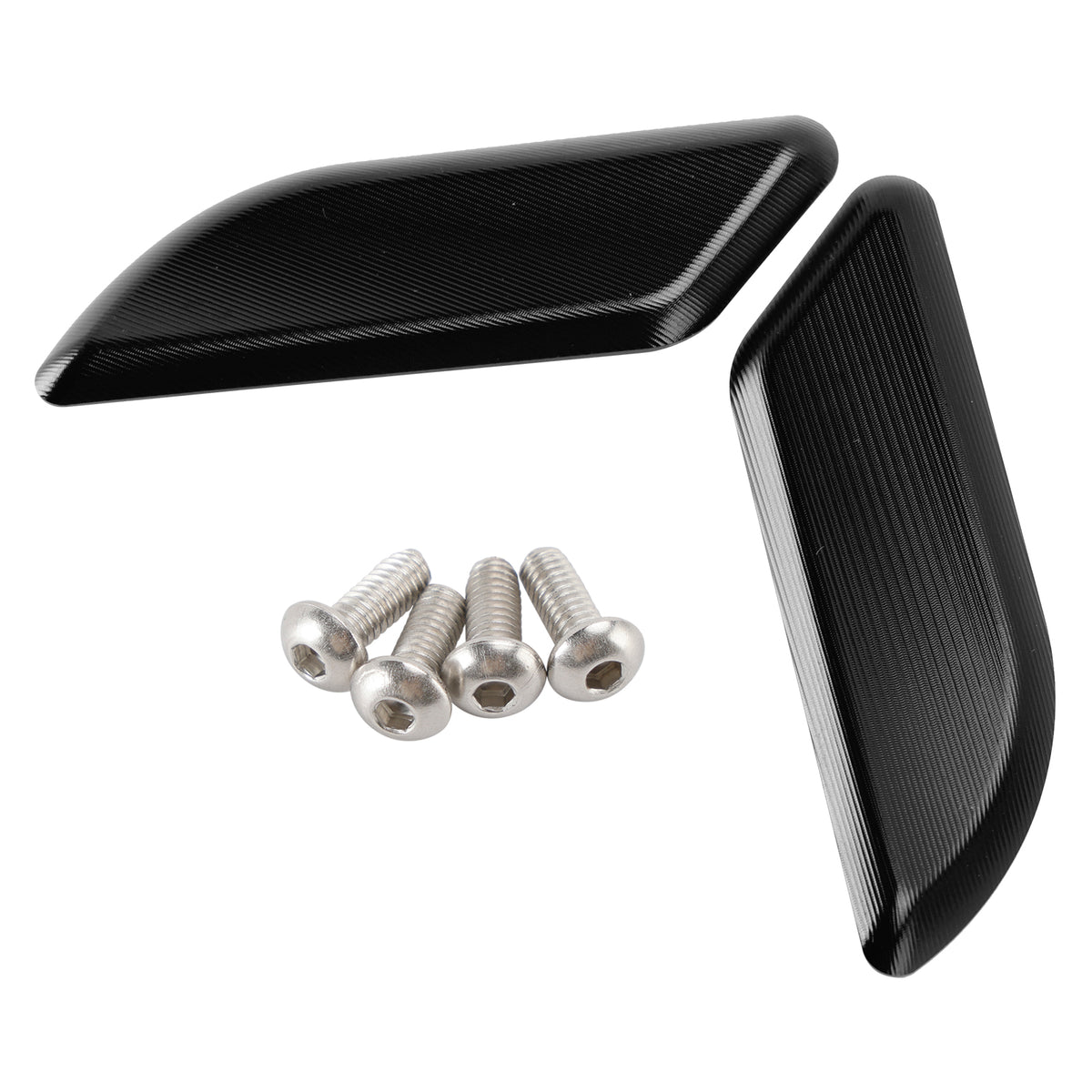 Ducati 959 1299 Panigale 2015-2019 Billet Black Mirror Block Off Plates
