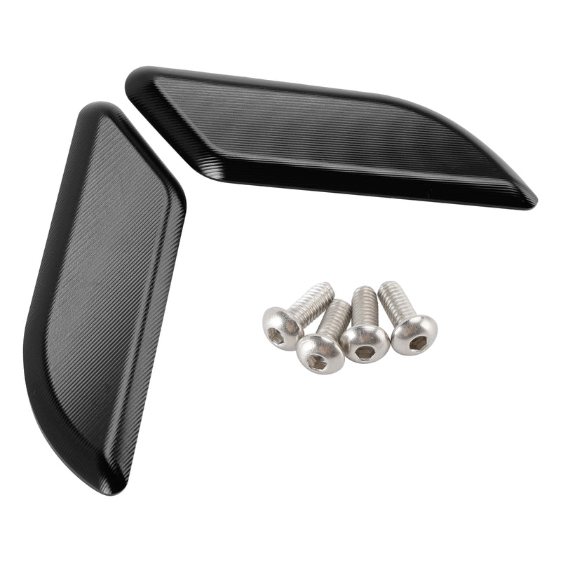 Ducati 959 1299 Panigale 2015-2019 Billet Black Mirror Block Off Plates