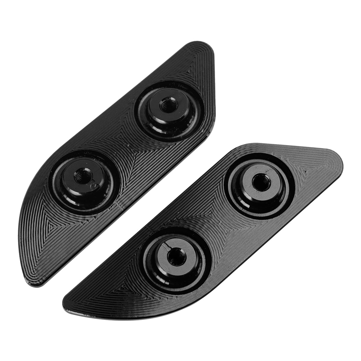 Ducati 959 1299 Panigale 2015-2019 Billet Black Mirror Block Off Plates
