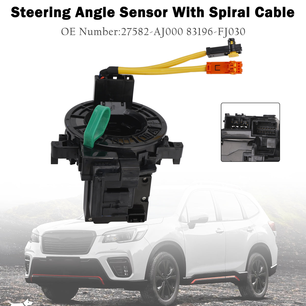 Subaru Crosstrek Forester Steering Angle Sensor With Spiral Cable 83196-FJ030