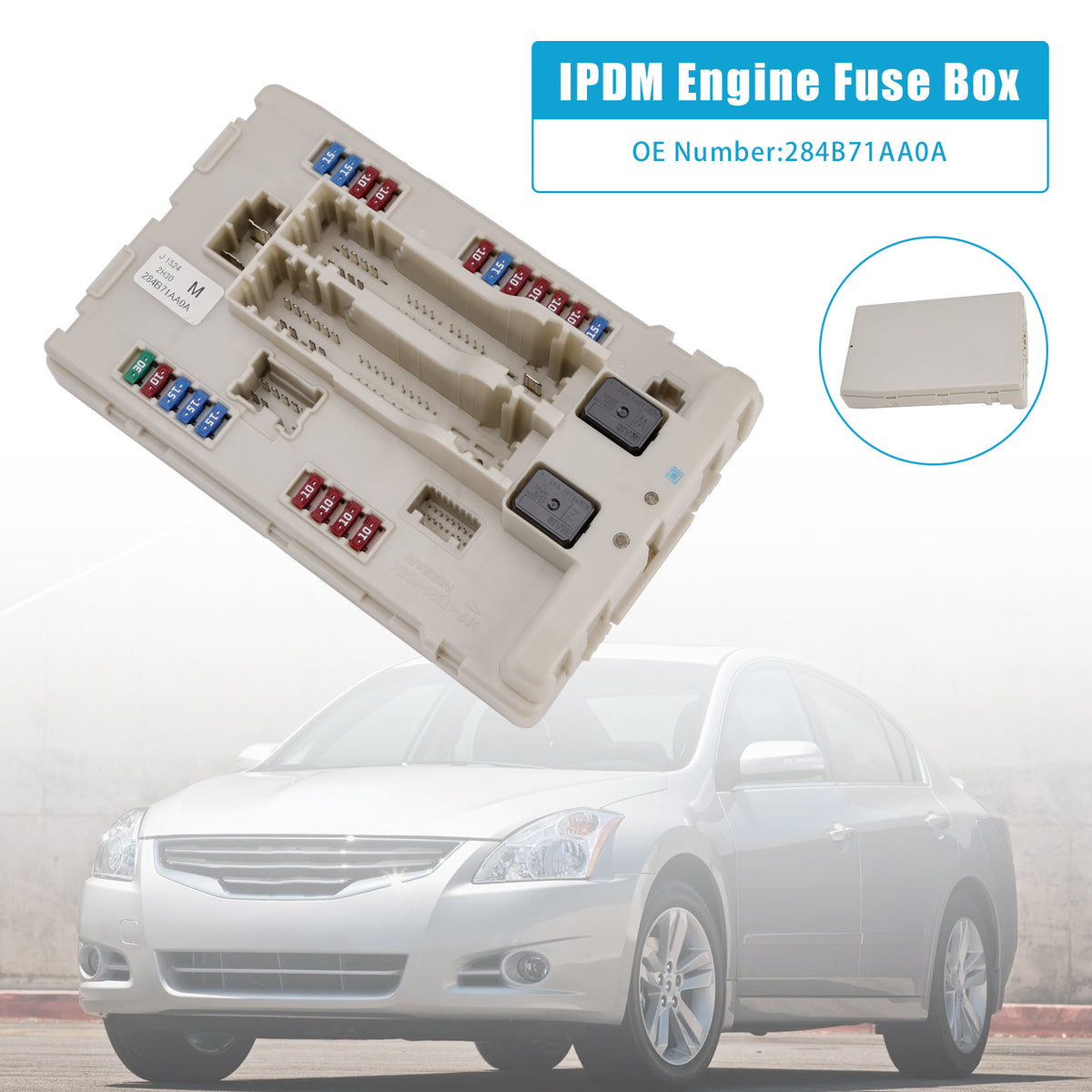 Nissan Maxima 2.5L 3.5L 2009-2014 IPDM Engine Fuse Box 284B71AA0A