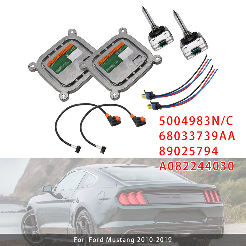 2010-2019 Ford Mustang Xenon Headlight Ballast HID Control Unit Module Kit