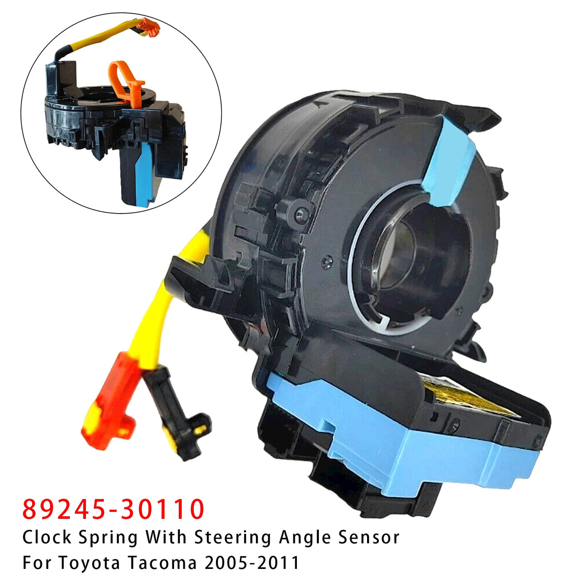 2005-2011 Toyota Tacoma 8430648030 843060E010 Clock Spring With Steering Angle Sensor Audio Control