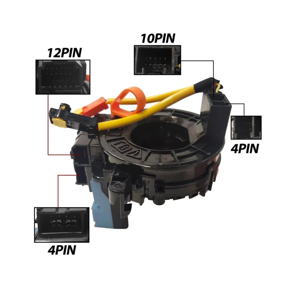 Clock Spring With Steering Angle Sensor 89245-0E020 For Toyota Sienna 2011-2018