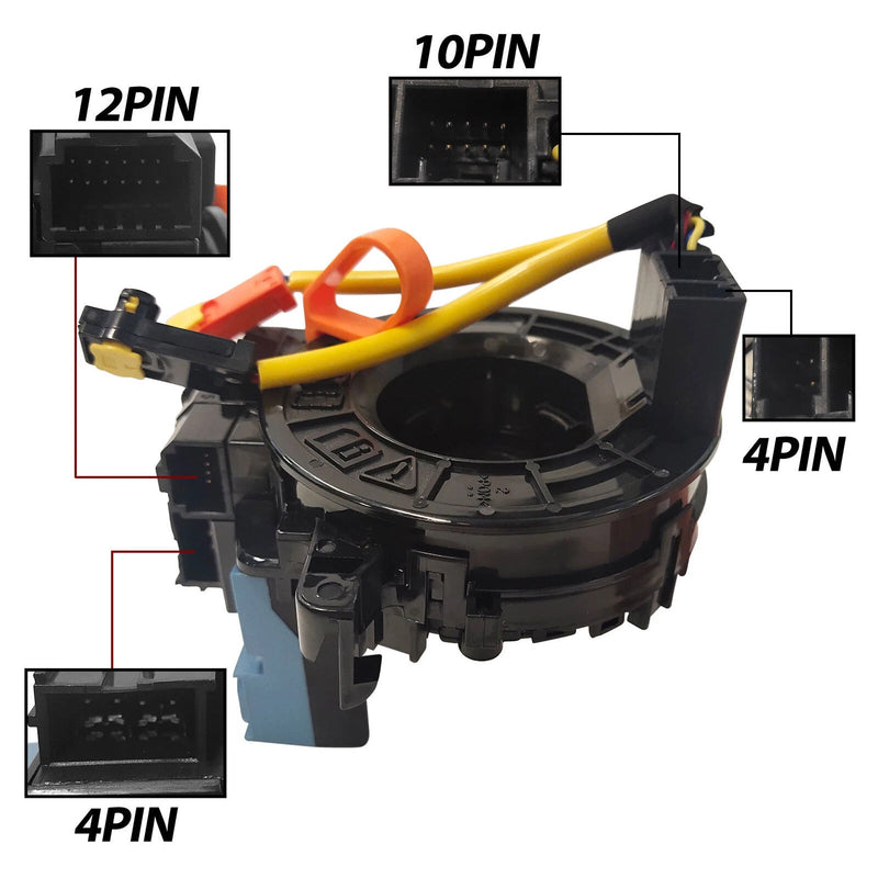 Clock Spring With Steering Angle Sensor 89245-0E020 For Toyota Sienna 2011-2018