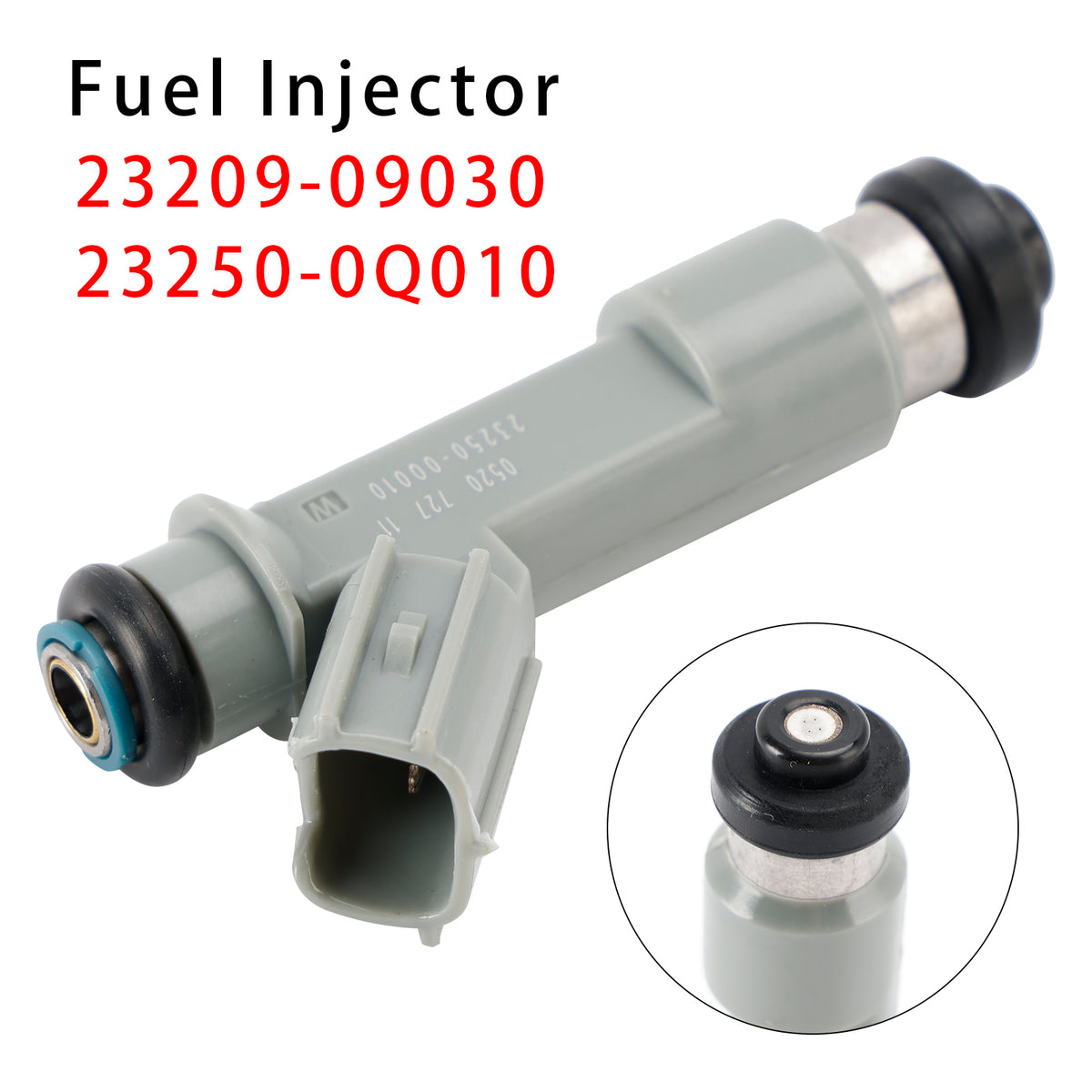 Toyota Citroen Peugeot 1.0 23209-09030 23250-0Q010 1PCS Fuel Injector