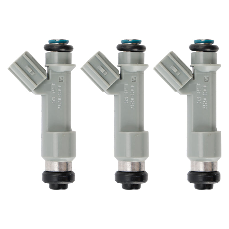 Toyota Citroen Peugeot 1.0 23209-09030 23250-0Q010 3Pcs Fuel Injector