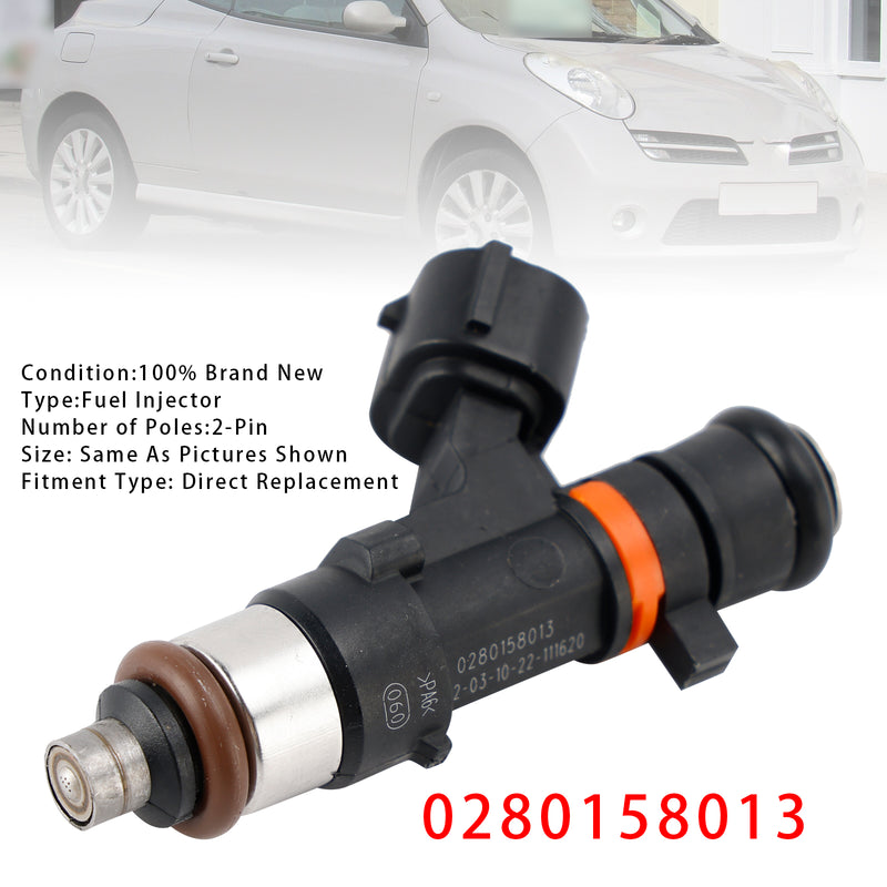 Nissan Micra III (K12) NOTE(E11 NE11) 0280158013 1PCS Fuel Injector