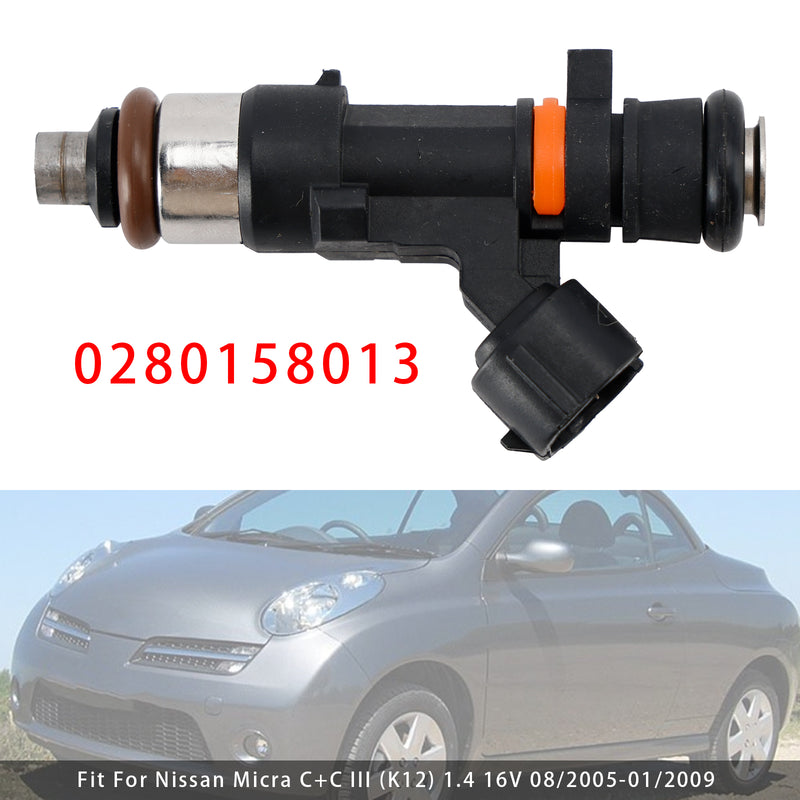 Nissan Micra III (K12) NOTE(E11 NE11) 0280158013 1PCS Fuel Injector