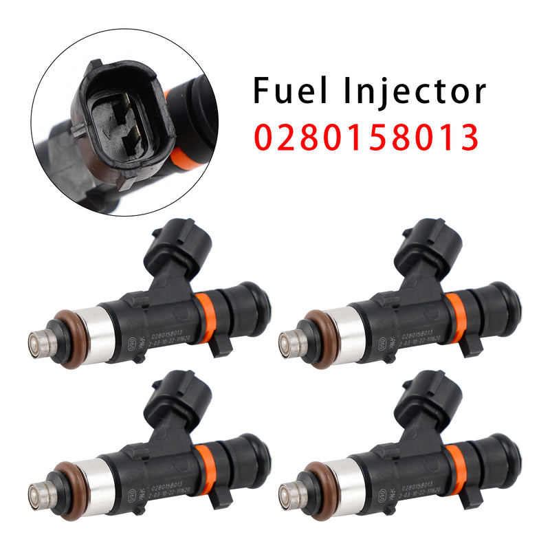 Nissan Micra III (K12) NOTE(E11 NE11) 0280158013 4PCS Fuel Injector