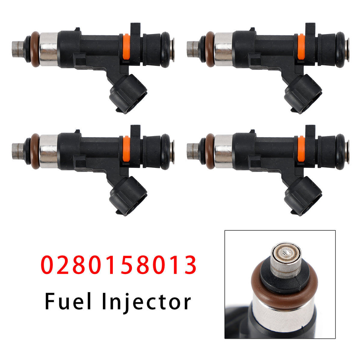 Nissan Micra III (K12) NOTE(E11 NE11) 0280158013 4PCS Fuel Injector