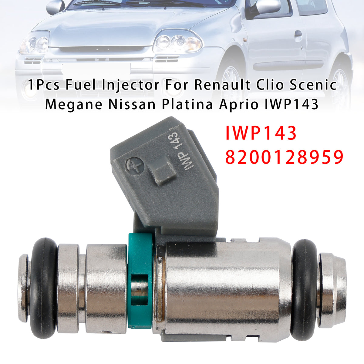 Renault Clio Scenic Megane Nissan Platina Aprio IWP143 1PCS Fuel Injector