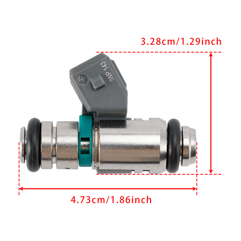 Renault Clio Scenic Megane Nissan Platina Aprio IWP143 1PCS Fuel Injector