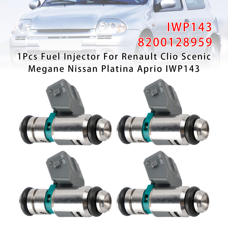 Renault Clio Scenic Megane Nissan Platina Aprio IWP143 4PCS Fuel Injector