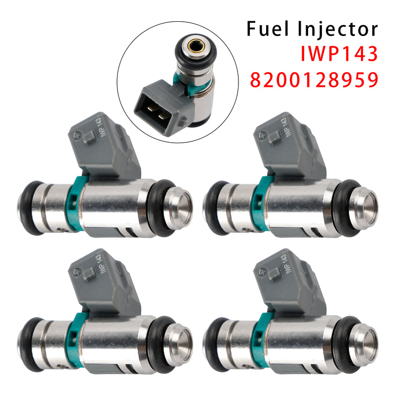 Renault Clio Scenic Megane Nissan Platina Aprio IWP143 4PCS Fuel Injector