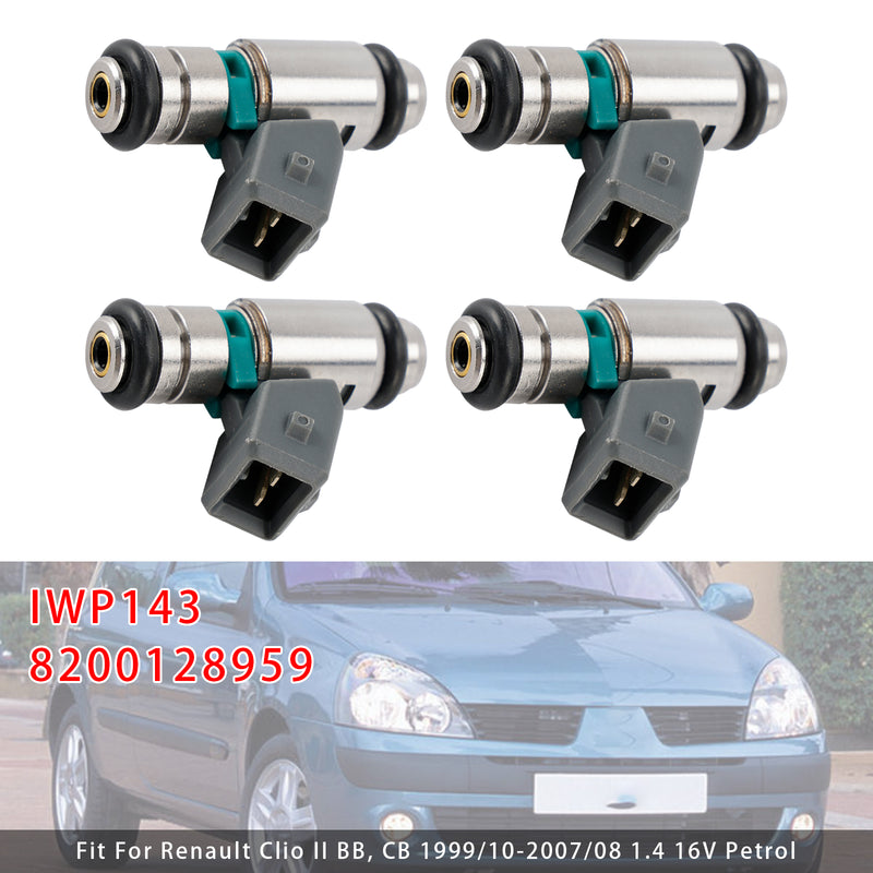 Renault Clio Scenic Megane Nissan Platina Aprio IWP143 4PCS Fuel Injector