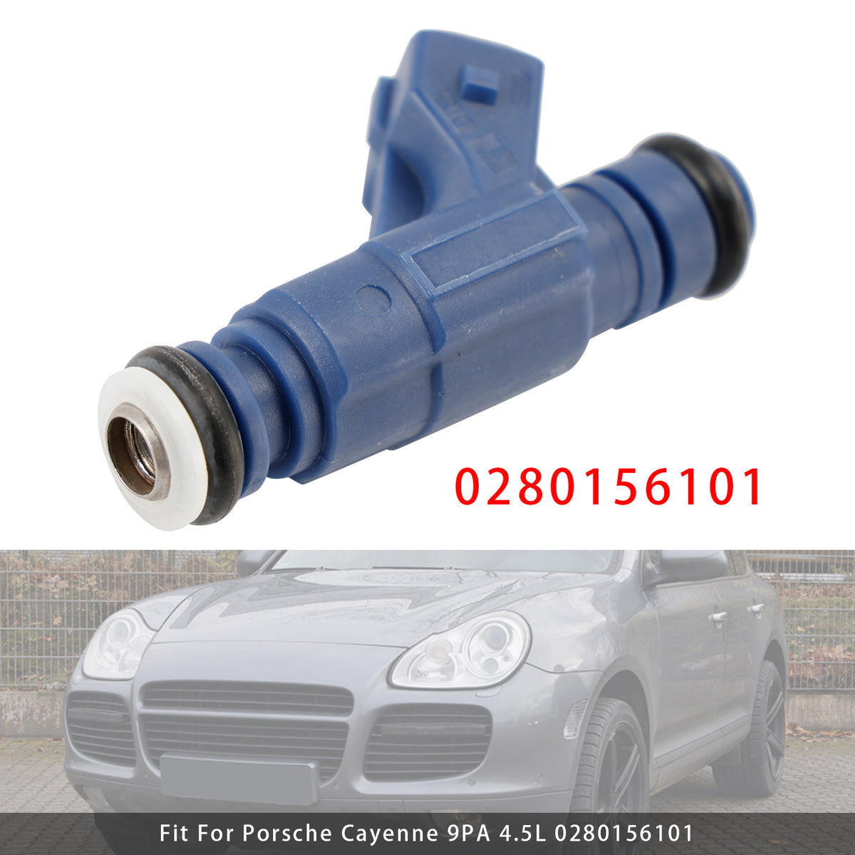Porsche Cayenne 9PA 4.5L 0280156101 1PCS Fuel Injector