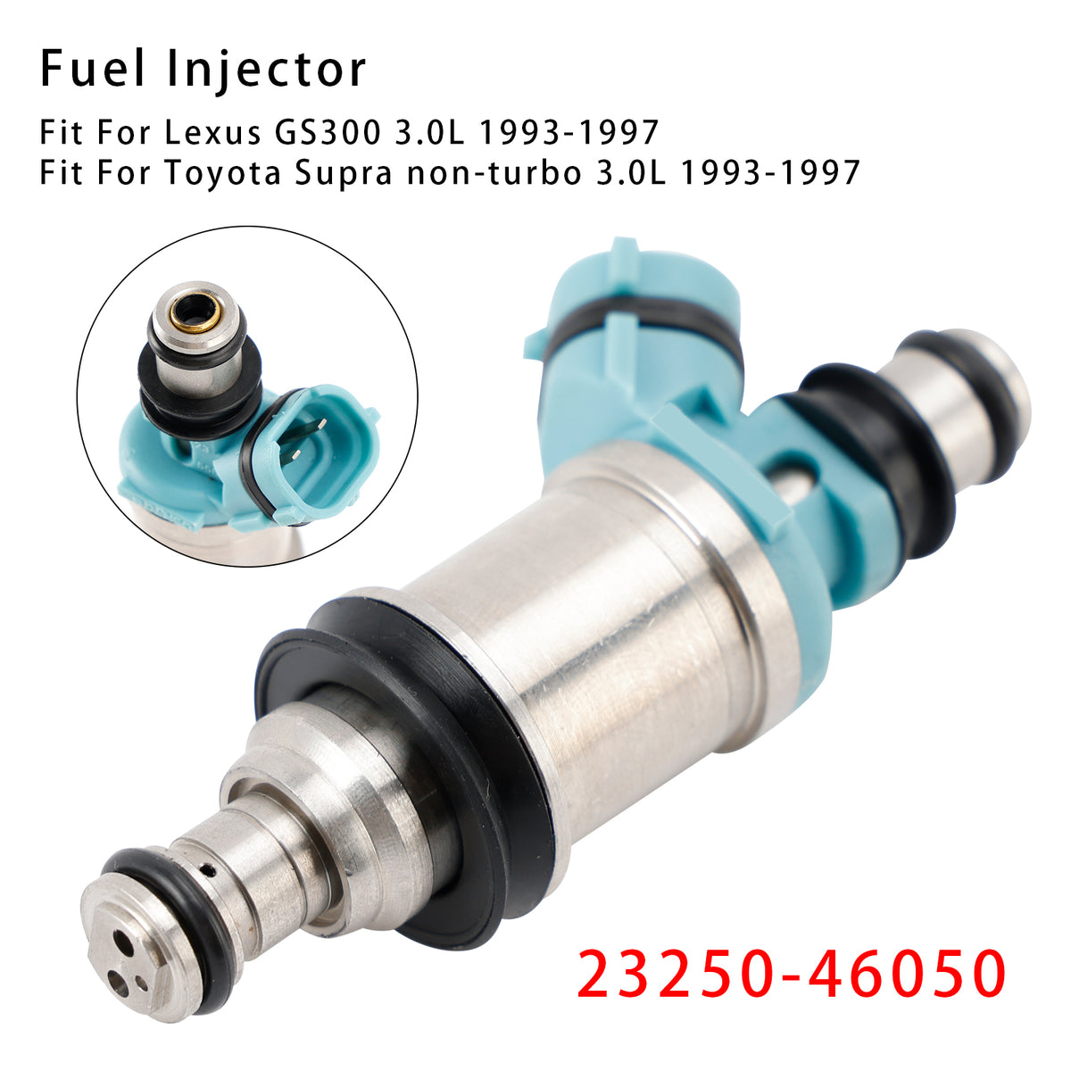Lexus GS300 Toyota Supra Non-turbo 3.0L 1993-1997 23250-46050 1PCS Fuel Injector
