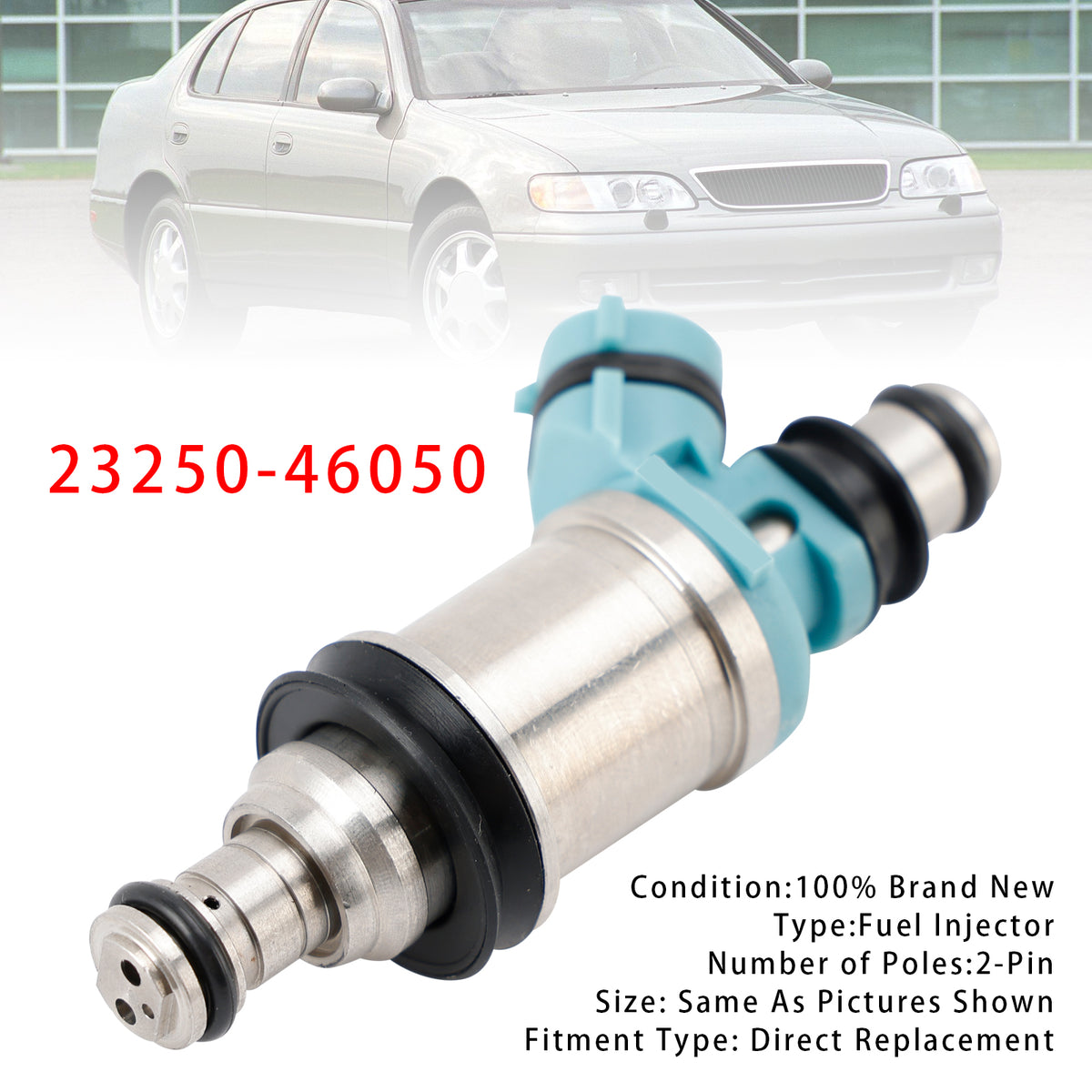 Lexus GS300 Toyota Supra Non-turbo 3.0L 1993-1997 23250-46050 1PCS Fuel Injector