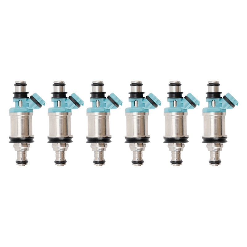 6PCS 23250-46050 Fuel Injector For Lexus GS300 Toyota Supra Non-turbo 3.0L 93-97