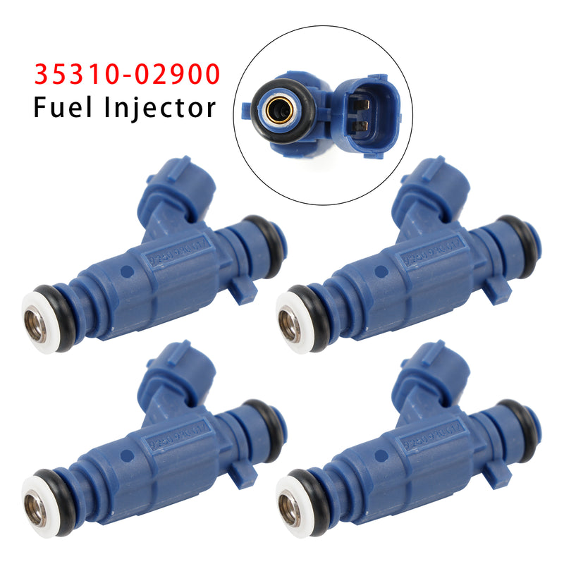 Hyundai i10 PA 1.1L Picanto SA 1.0L 1.1L 35310-02900 4PCS Fuel Injector