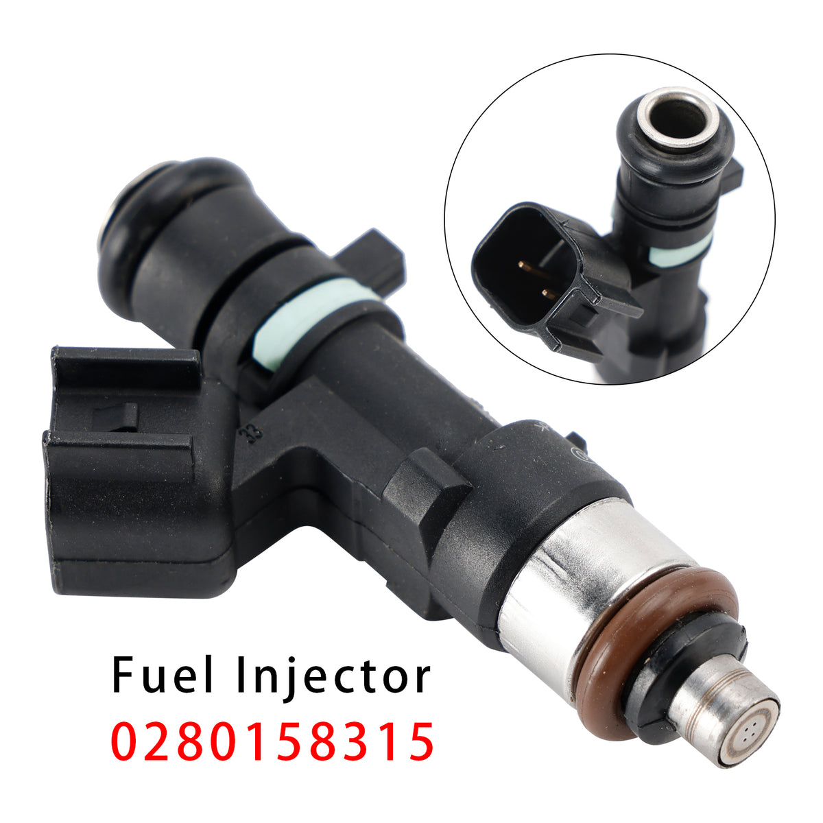 Volvo C30 S60 V50 V60 XC60 L5 2.5L 2005-2016 0280158315 1PCS Fuel Injector