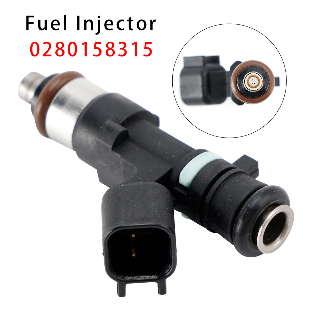 Volvo C30 S60 V50 V60 XC60 L5 2.5L 2005-2016 0280158315 1PCS Fuel Injector