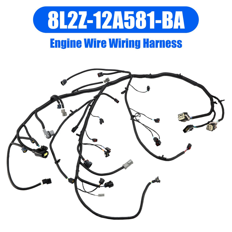 8L2Z-12A581-BA 4.0L Engine Wire Wiring Harness for Ford Explorer Sport 2008-2009